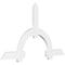 Ekena Millwork Ericson Architectural Grade PVC Gable Bracket, 84"W x 49"H x 2"D x 6"F, 14/12 Pitch GBP084X49X0206ERI00 - alternate 1